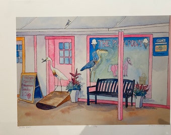 Pink Pony, Boca Grande "Sundae Birds"