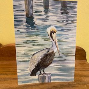 Set of 10 vintage cards “Big Boss” from the original watercolor by Wini Smart