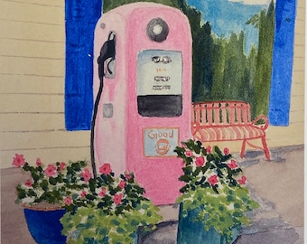 Hudson’s Pink Pump, Boca Grande Florida