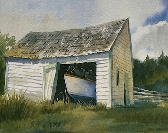 Decoys Maine Barn