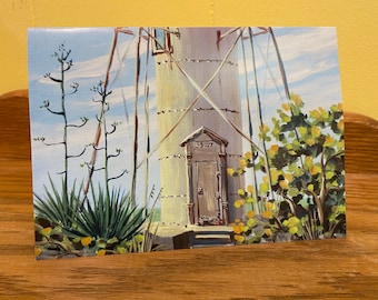 Set of 10 cards “1927 Range Lighthouse” from the original acrylic by Gail Cleveland