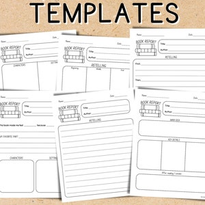 Book Report Templates Reading Comprehension Book Report Worksheets Reading Response Worksheets Reading Lesson Resource Worksheets
