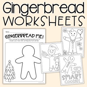 Gingerbread Coloring Pages Gingerbread Man Activities Gingerbread Craft Gingerbread Man Printables Holiday Coloring Pages Festive Worksheets