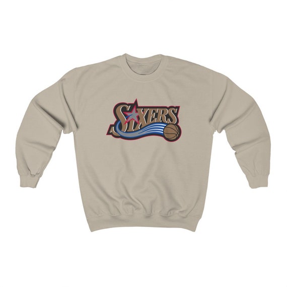 Vintage Sixers Sweatshirt Old School 