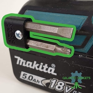 2 Pack - Magnetic Bit Holder Clip for Makita 18V Drills, Impact Drivers,  - 100% made in USA! - Free Shipping!