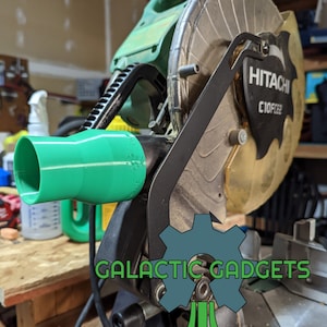 Vacuum Adapter for Hitachi hpt metabo Miter Saws Fits Multiple Saws Mutiple Sizes and Colors Available 100 USA Made Free Shipping Etsy