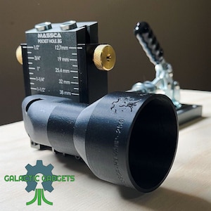 1-1/4&quot;, 1-7/8&quot;, 2-1/2&quot; Vacuum Adapter to Massca Pocket Hole Jig Pro M2 -100% Made in USA - Free Shipping!