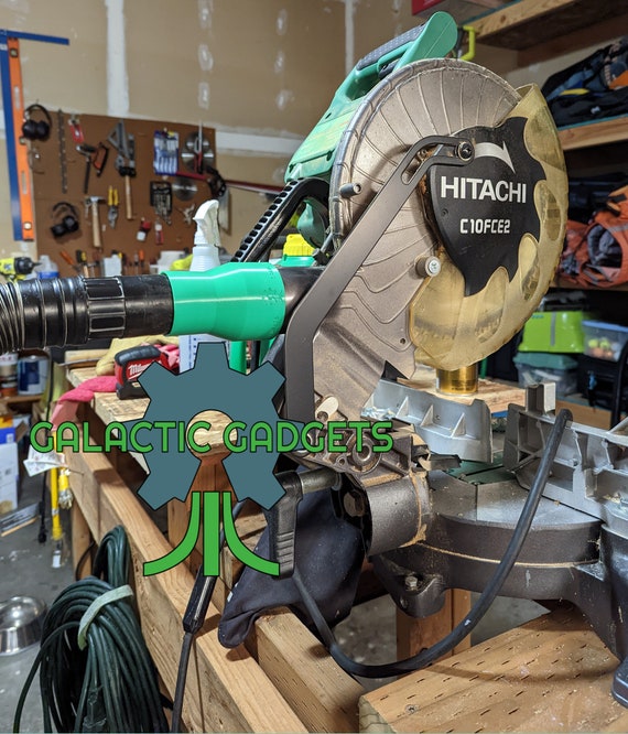 Vacuum Adapter for Hitachi hpt metabo Miter Saws Fits Multiple