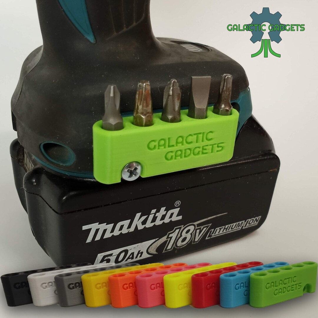 Bit Holder Makita 18V 12V Drill / Driver 5 Slot Etsy