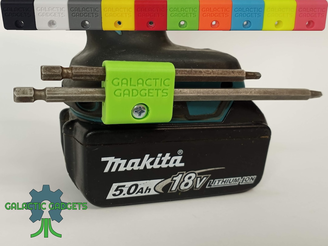 Heavy Duty Pass Thru Bit Holder Makita 18V Drills, Drivers