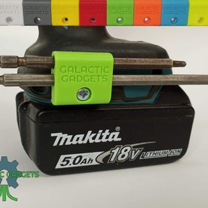 Heavy Duty Pass Thru - MAGNETIC Bit Holder - Makita 18V Drills, Drivers, Impacts - 100% made in USA! - Free Shipping!