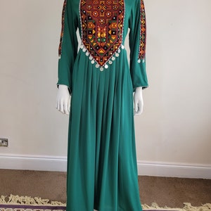 maxi European dress Arab dress Afghani maxi Asian clothes all sizes dresses