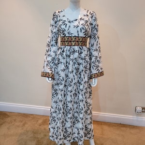 maxi European dress Afghani party maxi Asian dress