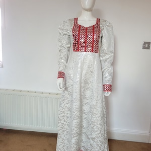 maxi European dress Arab dress Afghani maxi Asian clothes dress