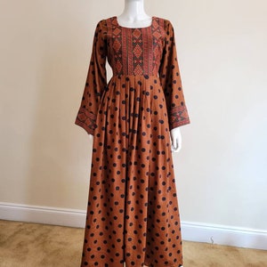 Brown, party, wedding party, special occasions, European, Afghani, Pakistani, Indian dress
