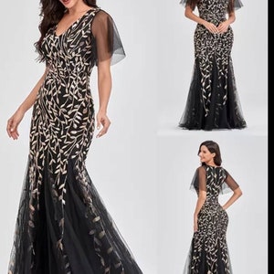 Maxi dress, elegant maxi, wedding maxi, party maxi