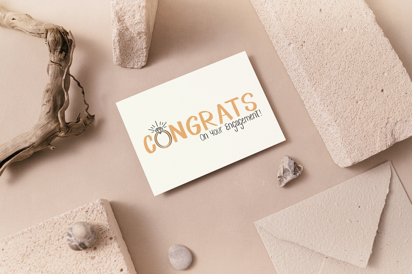 Printable Engagement Card Congratulations, Instant Download Engagement ...