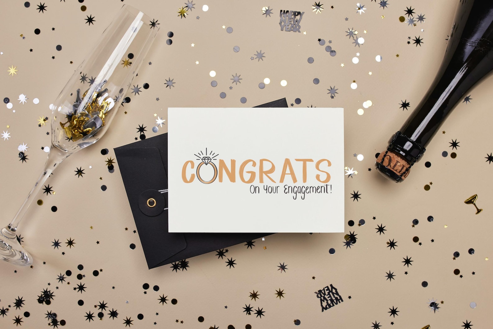 Printable Engagement Card Congratulations, Instant Download Engagement ...