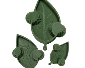 Isopod Leaf Feeding Trays Nature Inspired For Insects & Small Animals
