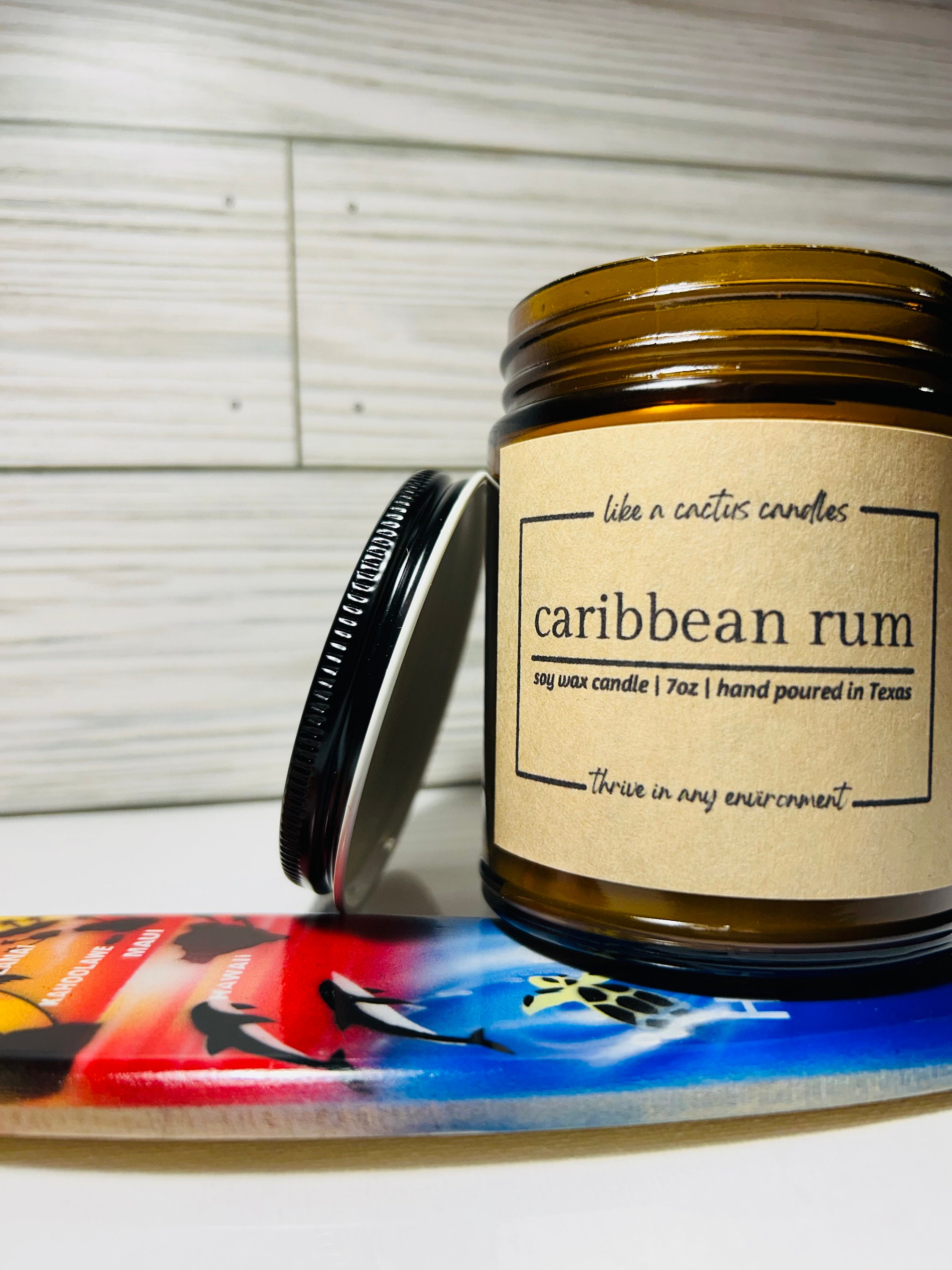 Bay Rum soy wax candle