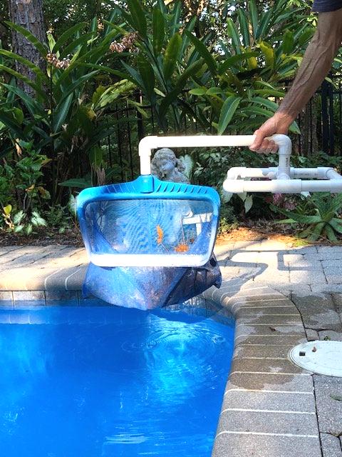 Swimming Pool Cleaner 'Skim Assist' Pool Cleaner WITH LEAF NET!-Let Skim Assist do the work for you!