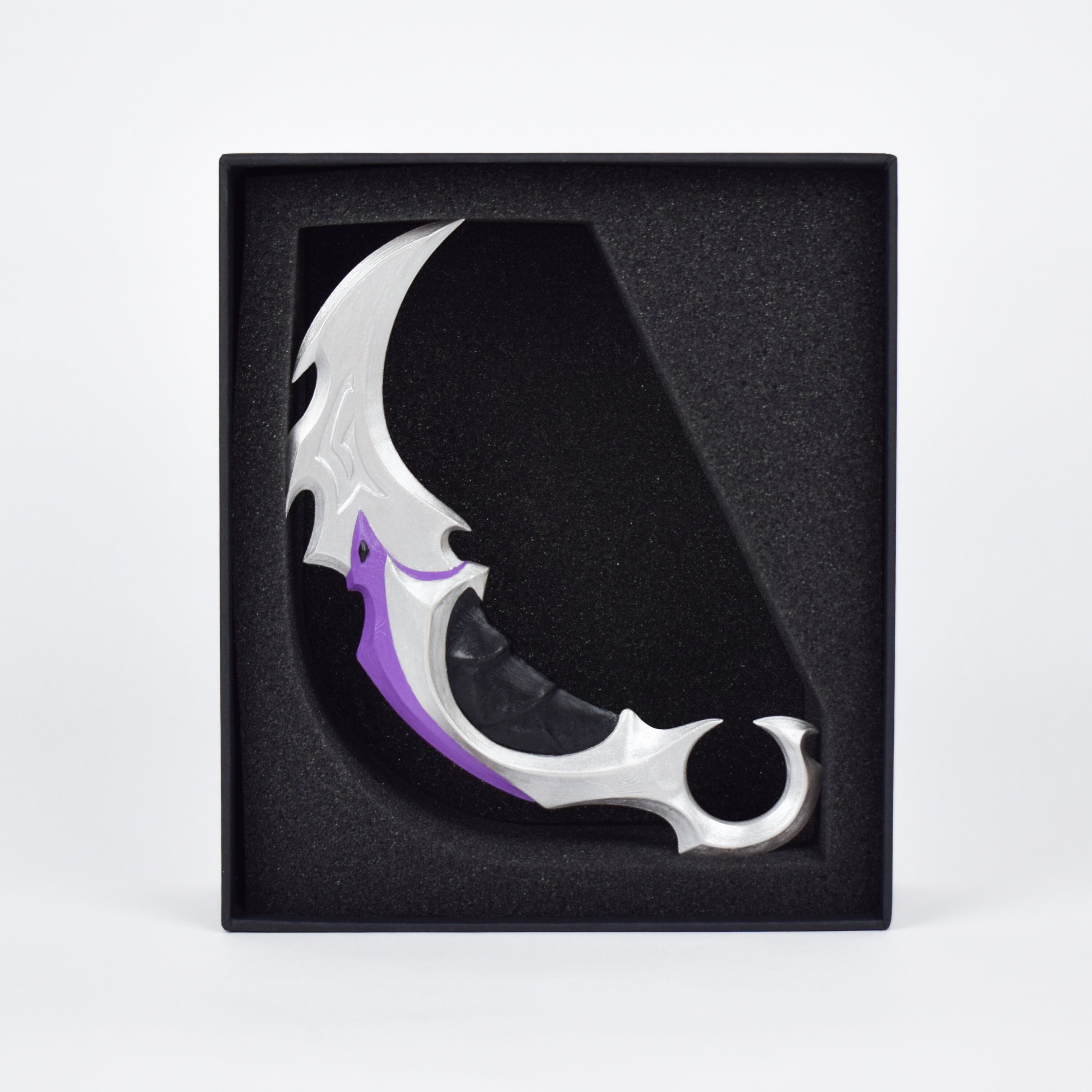 Valorant Reaver Karambit Valorant Knife Valorant Cosplay Etsy Australia