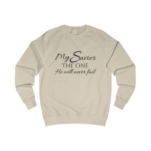 Christian Verse Unisex Sweatshirt, Religious, Faith-based Pullover, Inspirational Sweatshirt for Men and Women, Christian
