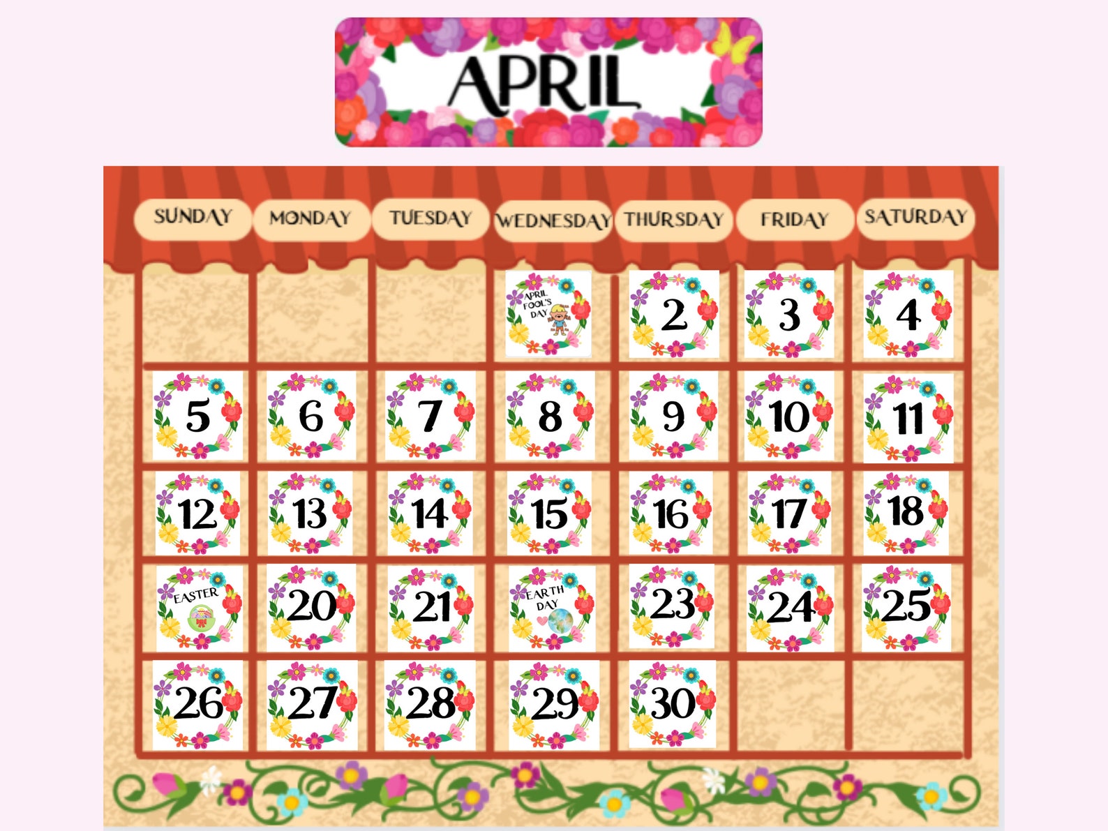 Classroom Calendar Set Encanto Inspired Etsy