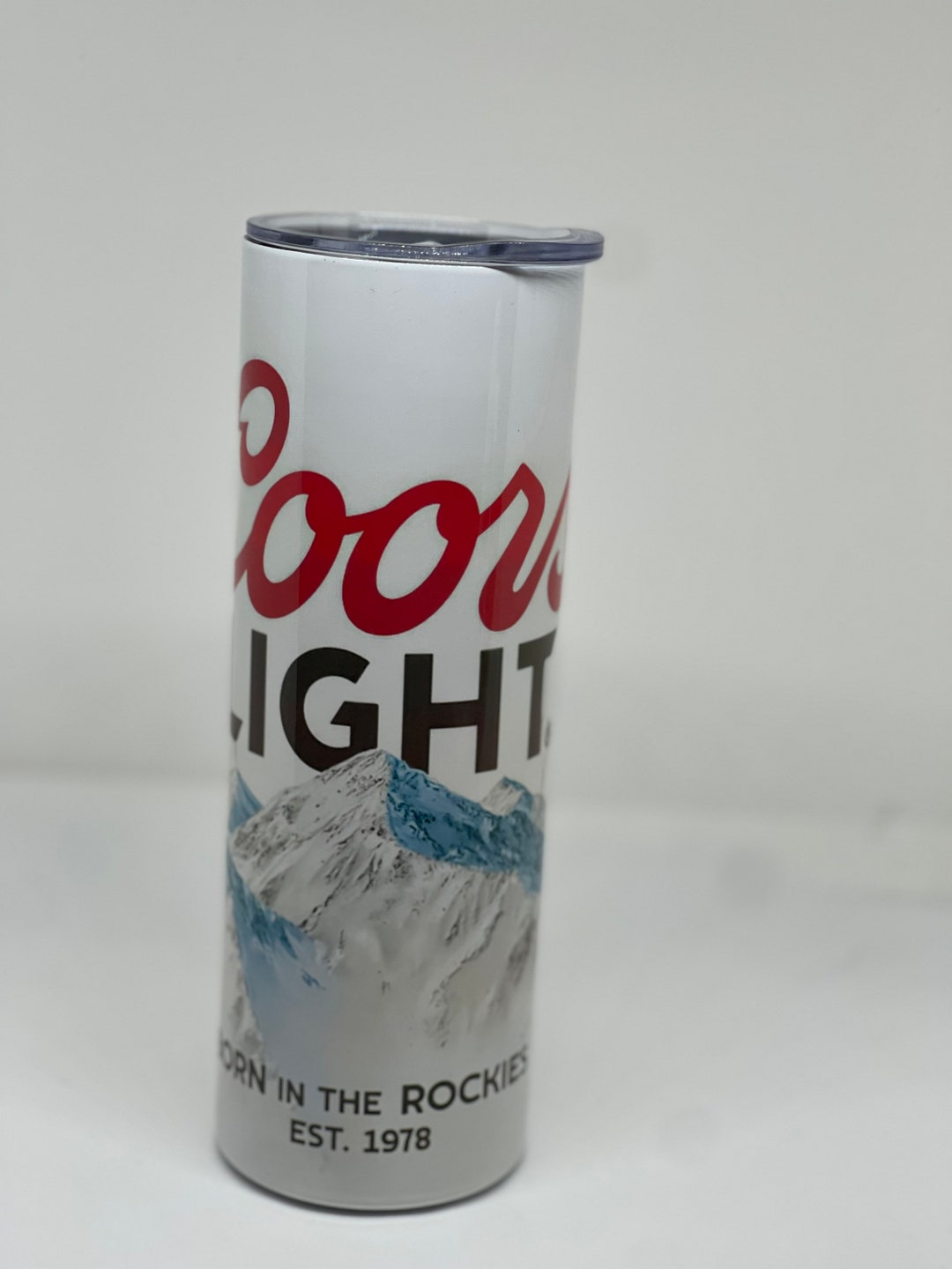 Coors Light Theme 20oz Tumbler Etsy
