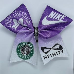 Cheer essentials big glitter bow