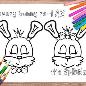 Girls Lacrosse Easter Printable Coloring Pages (5 sheets)