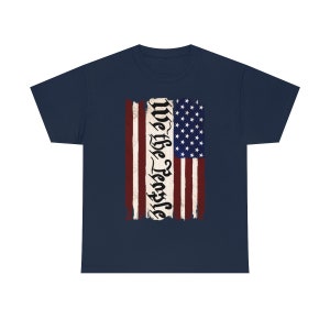 Patriottische tshirts, wij het volk Vlag Shirt, Tweede Amendement, 2e Amendement US Vlag T-shirts, 4 juli t-shirts, vierde juli shirt,