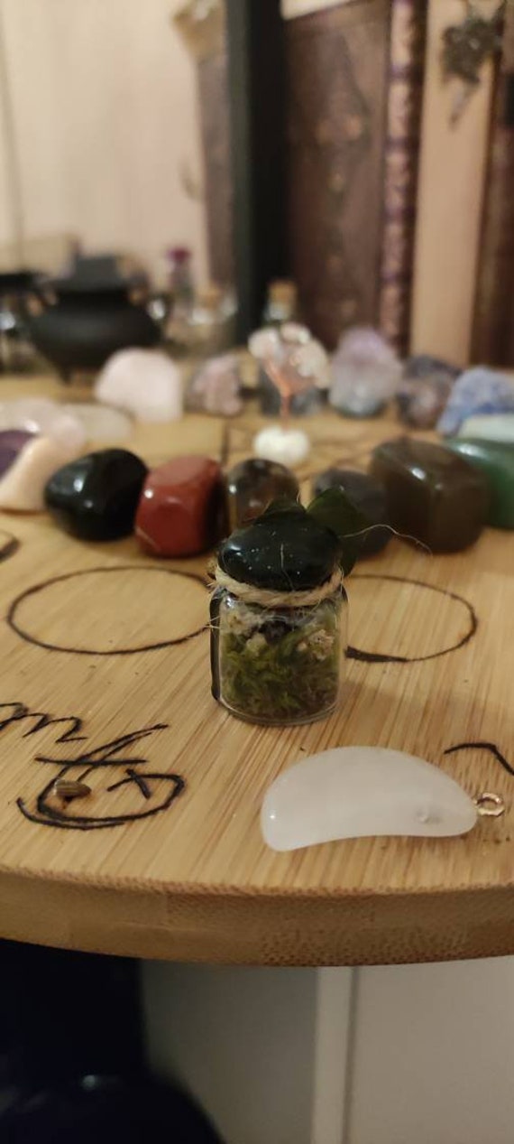 Petite Spell Jar Courage et Assurance
