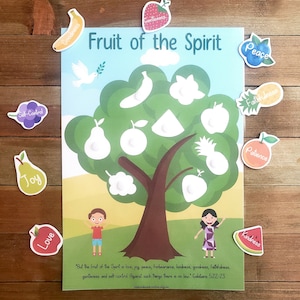 Frucht des Geistes beschäftigtes Buch, Frucht des Geistes Arbeitsblatt, Frucht des Geistes zum Ausdrucken, Frucht des Geistes Aktivität