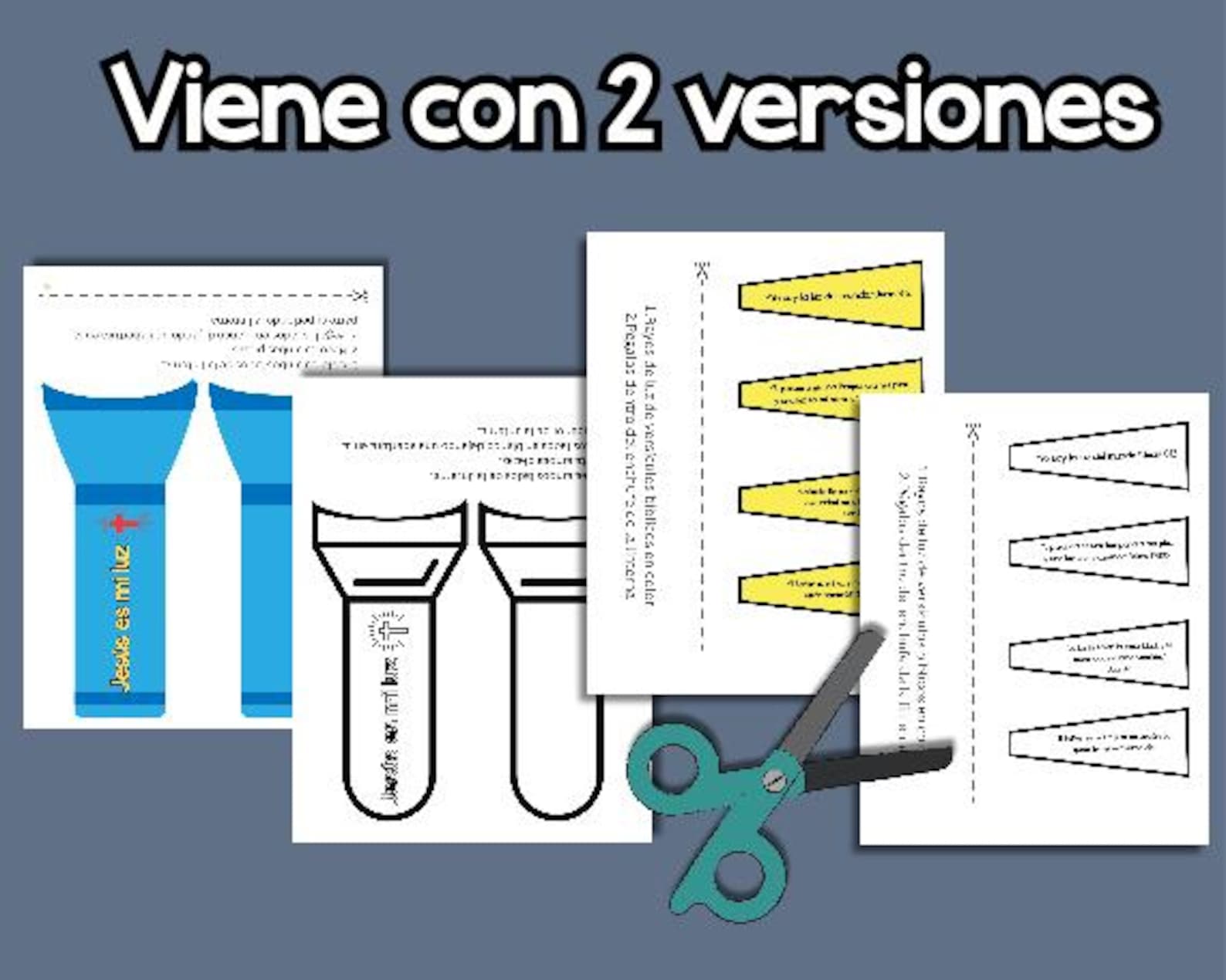 Spanish Flashlight Bible Verse Craft: Jesus is the Light Coloring Page ...