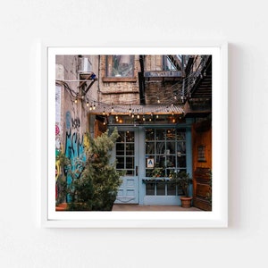 New York Photography wydruk 5x5, Freemans alley, Manhattan, Fine Art Photography, Wall Art