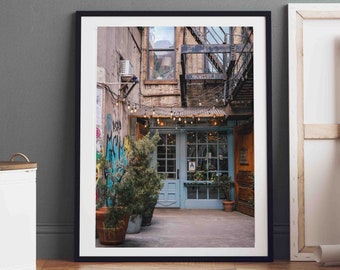 New York City Photography print, Freemans alley, Manhattan, Fine Art Photography, Wall Art