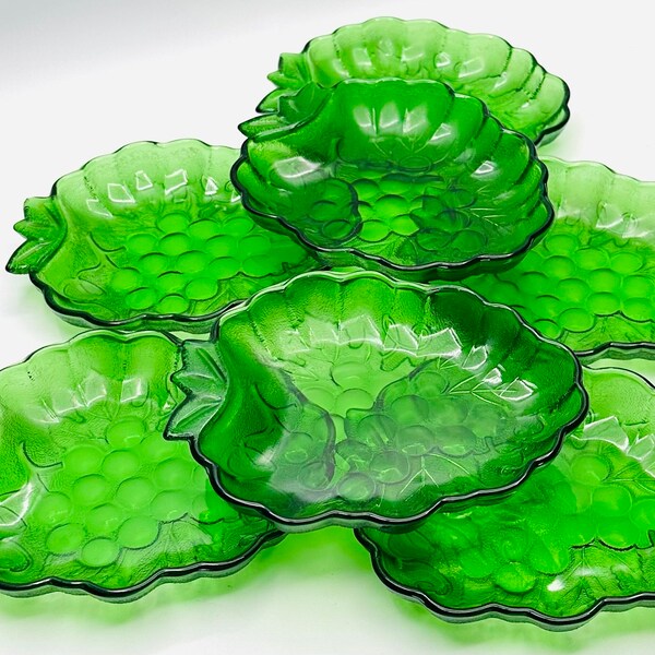Green Depression Glass Bowls Etsy