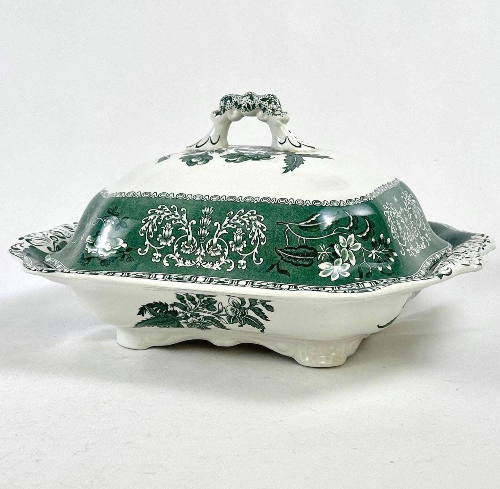 希少品】スポード ☆グリーンカミラ☆プレート 6枚 【公式通販】