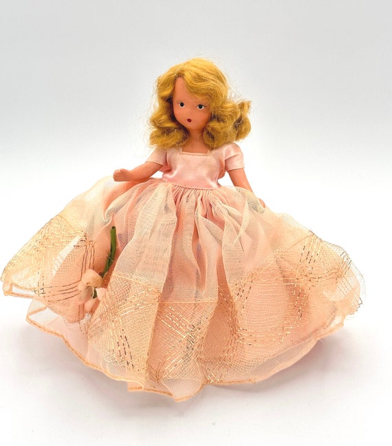 Vintage Nancy Ann Storybook Doll Blossom Time #304 - 1940s