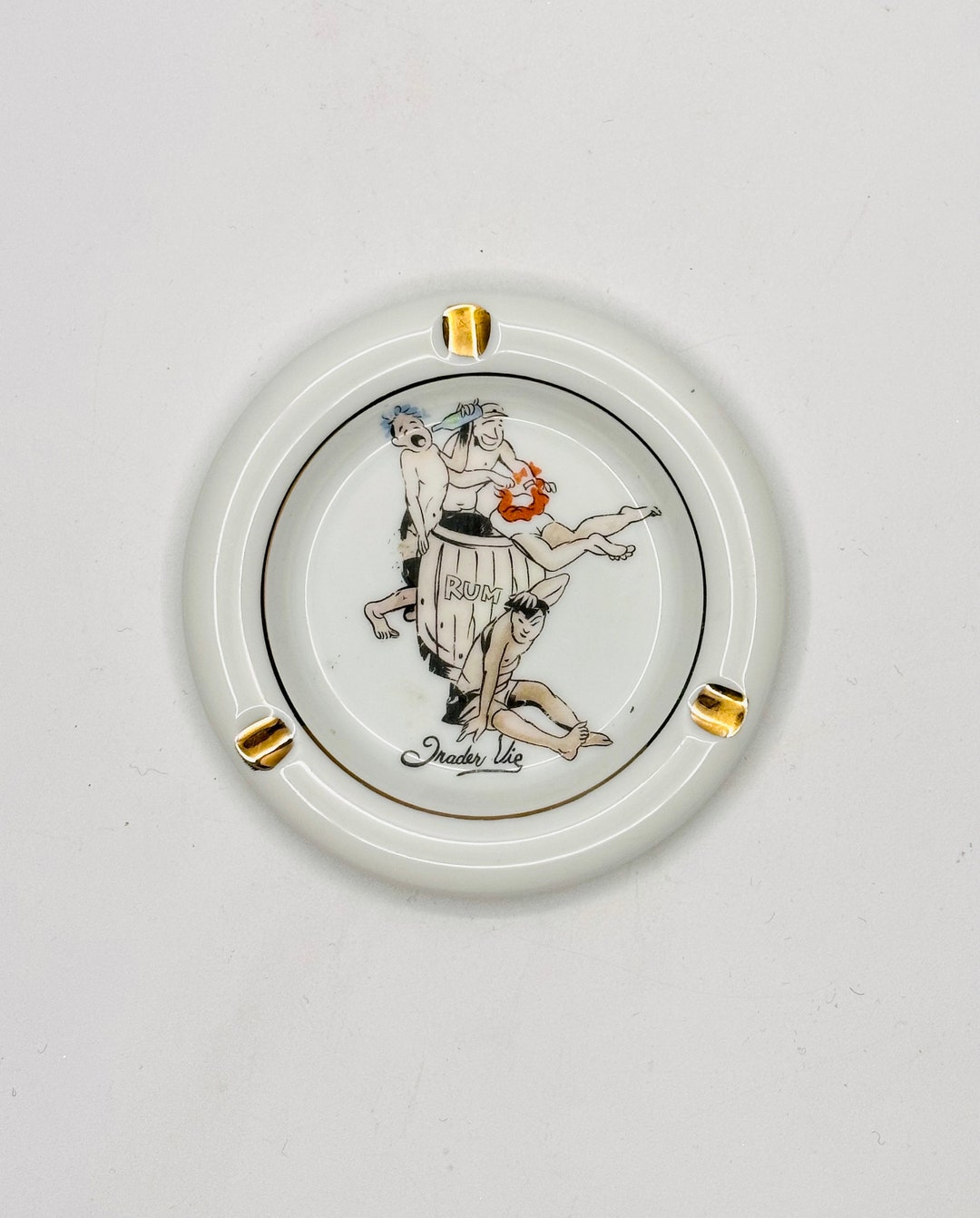 Vintage Trader Vics Ashtray / 1960s / Tiki Bar / Island Theme Etsy