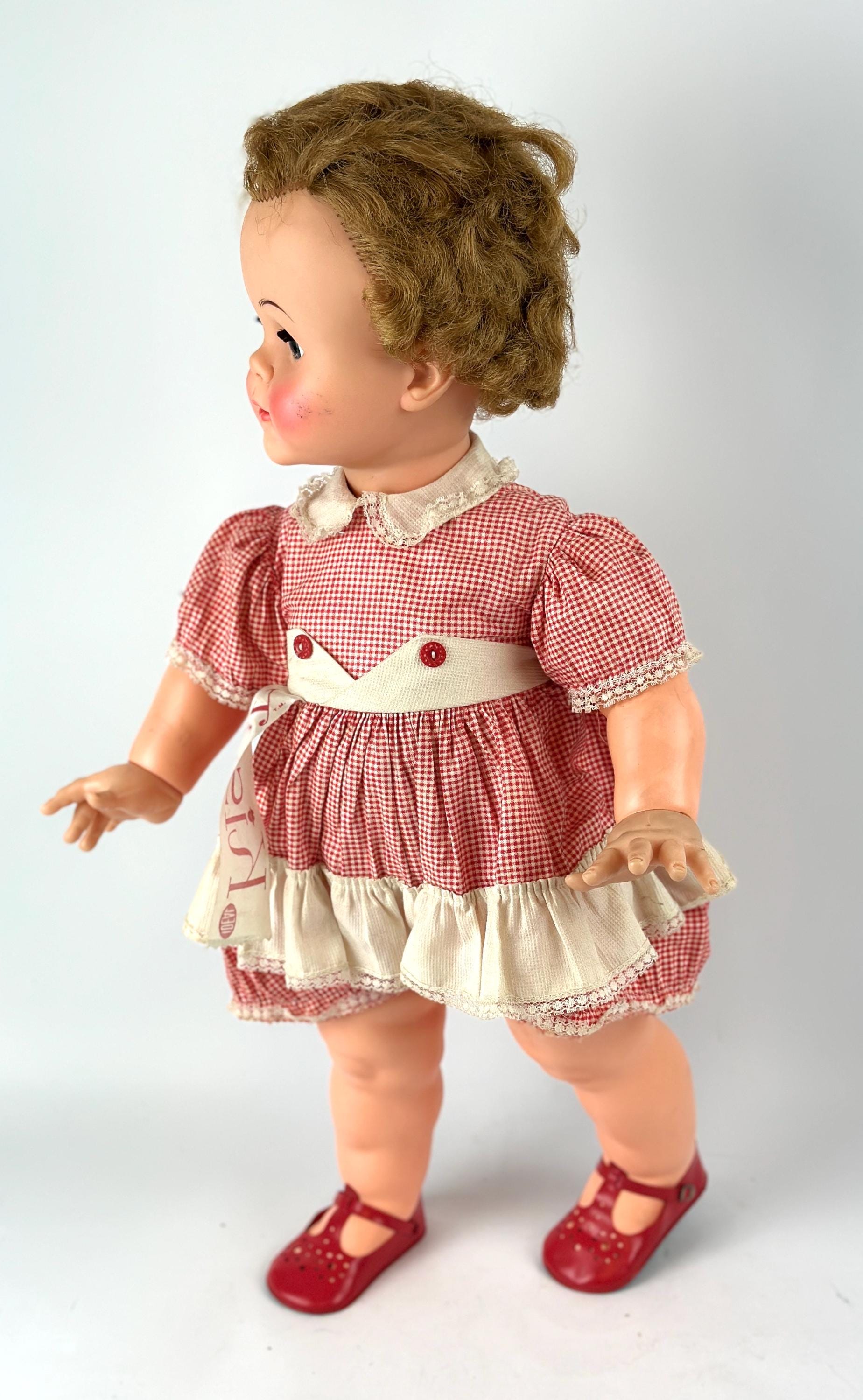Vintage Ideal Kissy Doll K-21-L 21 Inch Baby Doll 1960s Original Outfit ...