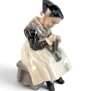 Royal Copenhagen Girl Figurines - Etsy