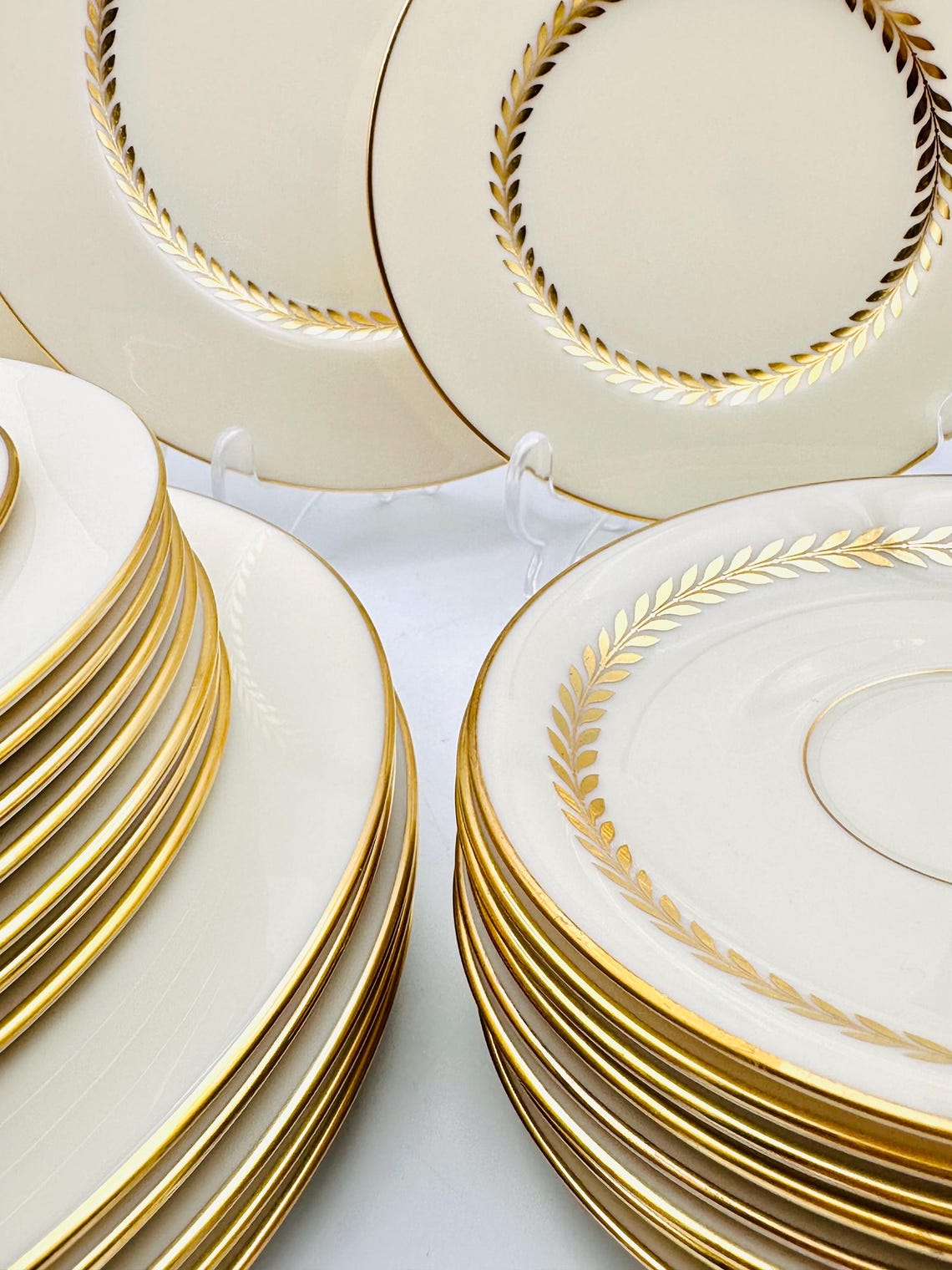 vintage-lenox-imperial-china-p338-dinnerware-saucers-ivory-with-gold