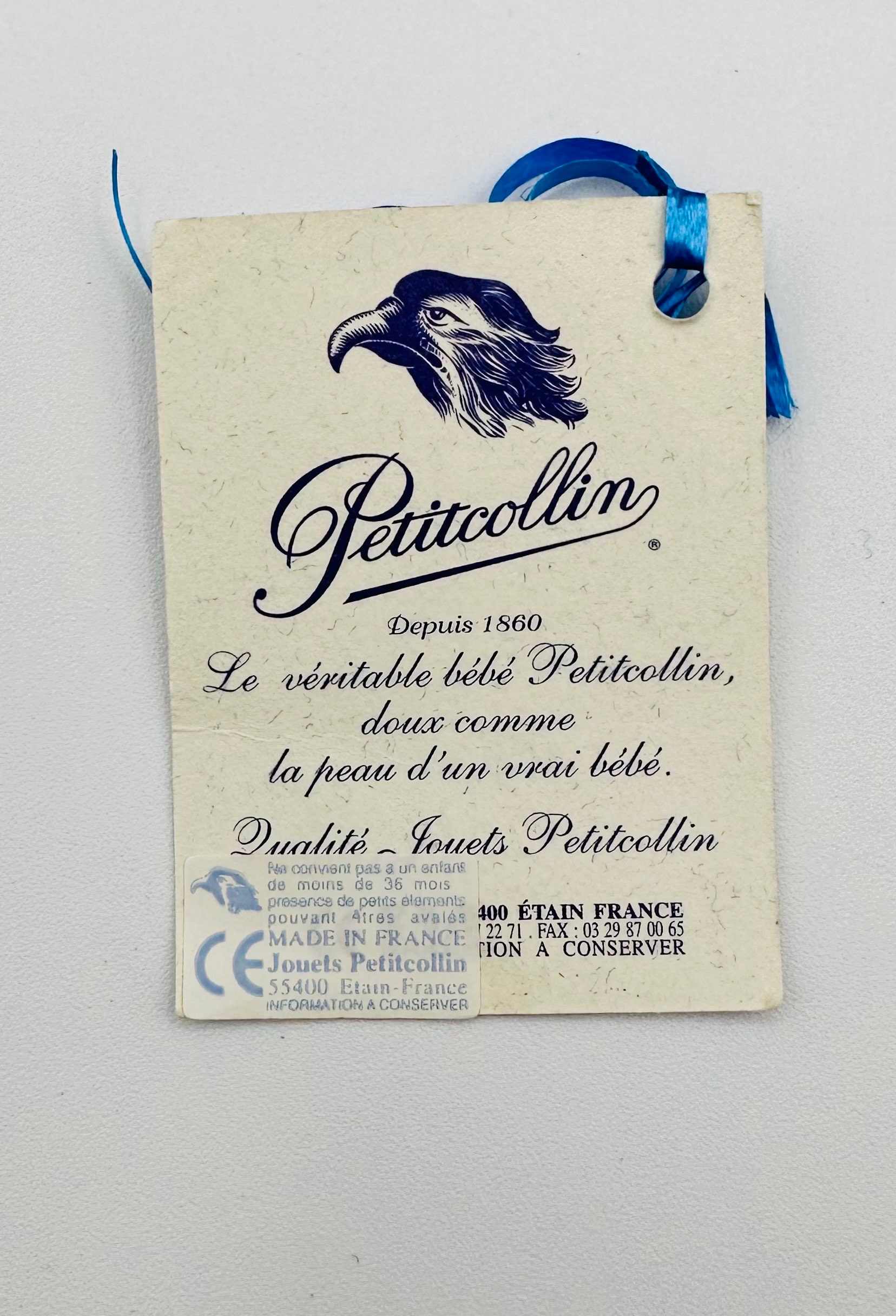 Poupée de collection vintage Reine Aleonore Petitcolin Vintage