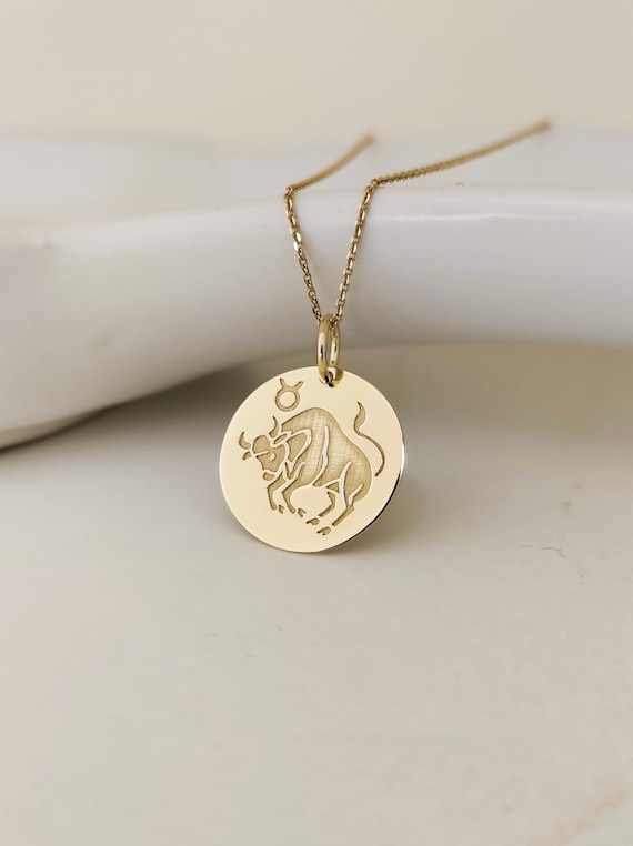 Astrological Sign Gold Layering Necklace Astrological Sign Gold Layering Necklace