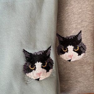 Matching Pet Sweaters | Organic Cotton | Custom Pet Embroidered Clothing| His and Hers Gifts | Dog Cat Lover Gift