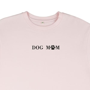 Paw Mum Sweater Bordado / Perro Mamá Regalo / Solo algodón orgánico / Día de las madres