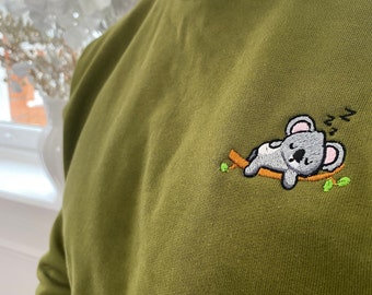 Koala Sweater | Kawaii design | Super Cute | Anime Inspired | Organic Cotton