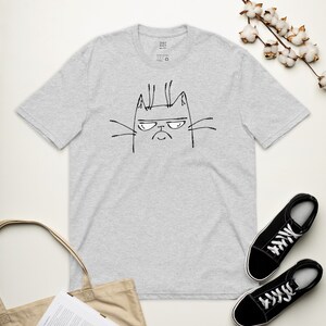 ECO-Conscious, Funny Cat Lover unisex T-shirt, Funny Cat Gift Shirt, Cat Shirt, Cute Cat Shirt, Cat Lover Shirt, Cat T Shirt